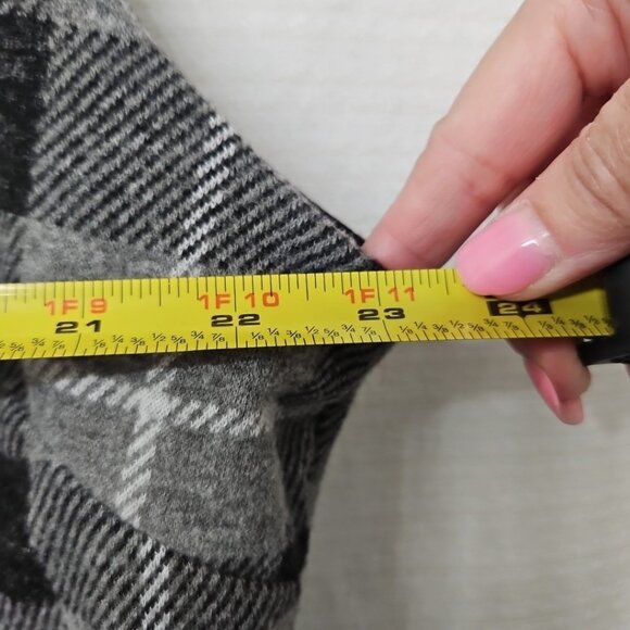 Y2k Forever 21 Sz 3X Plaid Knit Mini Dress Clueless Preppy Academia NWT - Picture 12 of 13